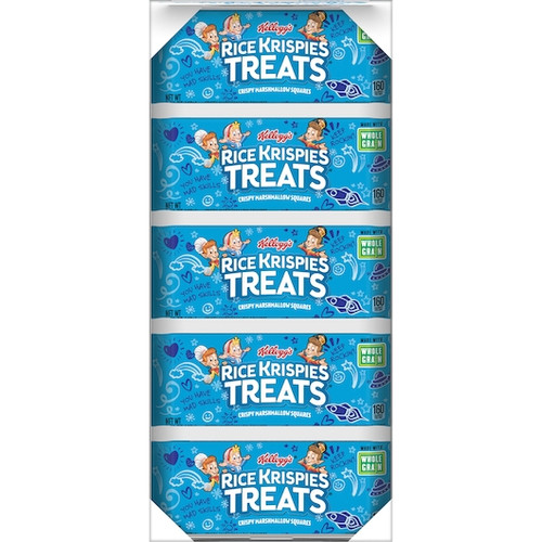 Kellogg Rice Krispies Treats Crispy Marshmallow Squares, 1.41 Ounces, 20 Per Box, 4 Per Case